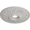 Ekena Millwork Ashley Ceiling Medallion (Fits Canopies up to 4 3/4"), 23 7/8"OD x 4"ID x 2 1/8"P, Ultra Pure White CM23ASUWF - alternate 3